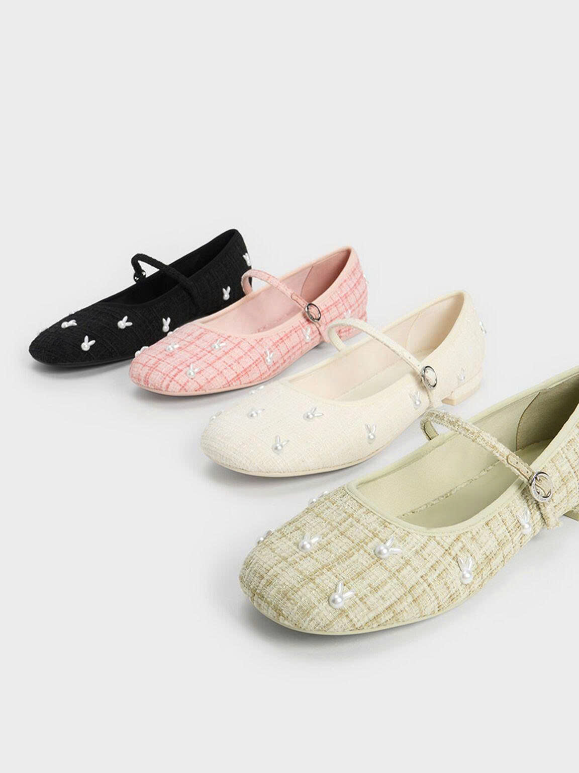 GIÀY BÚP BÊ QUAI NGANG ĐÍNH NGỌC DOVIA - Ảnh 2