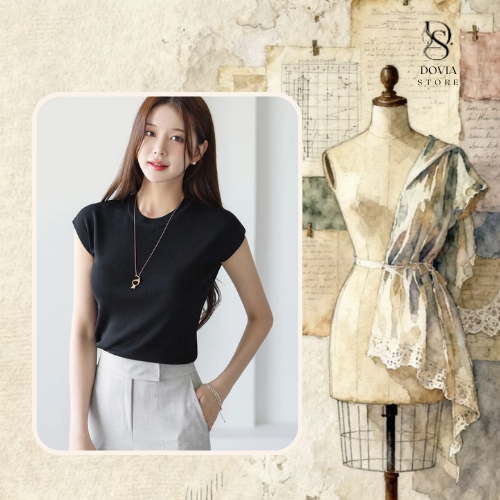 Áo thun nữ basic dễ phối đồ