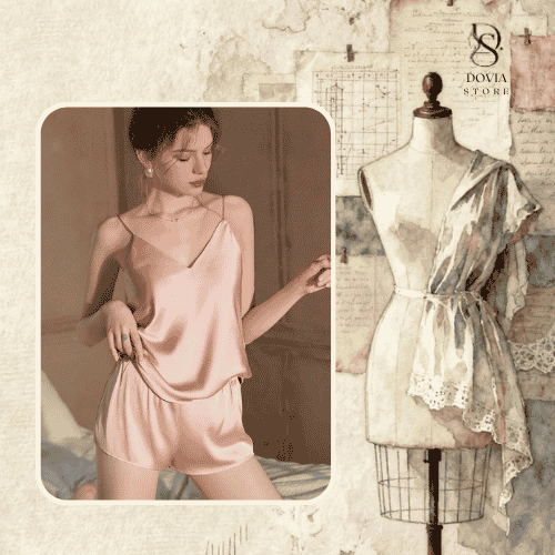 bộ đồ ngủ pyjama nữ