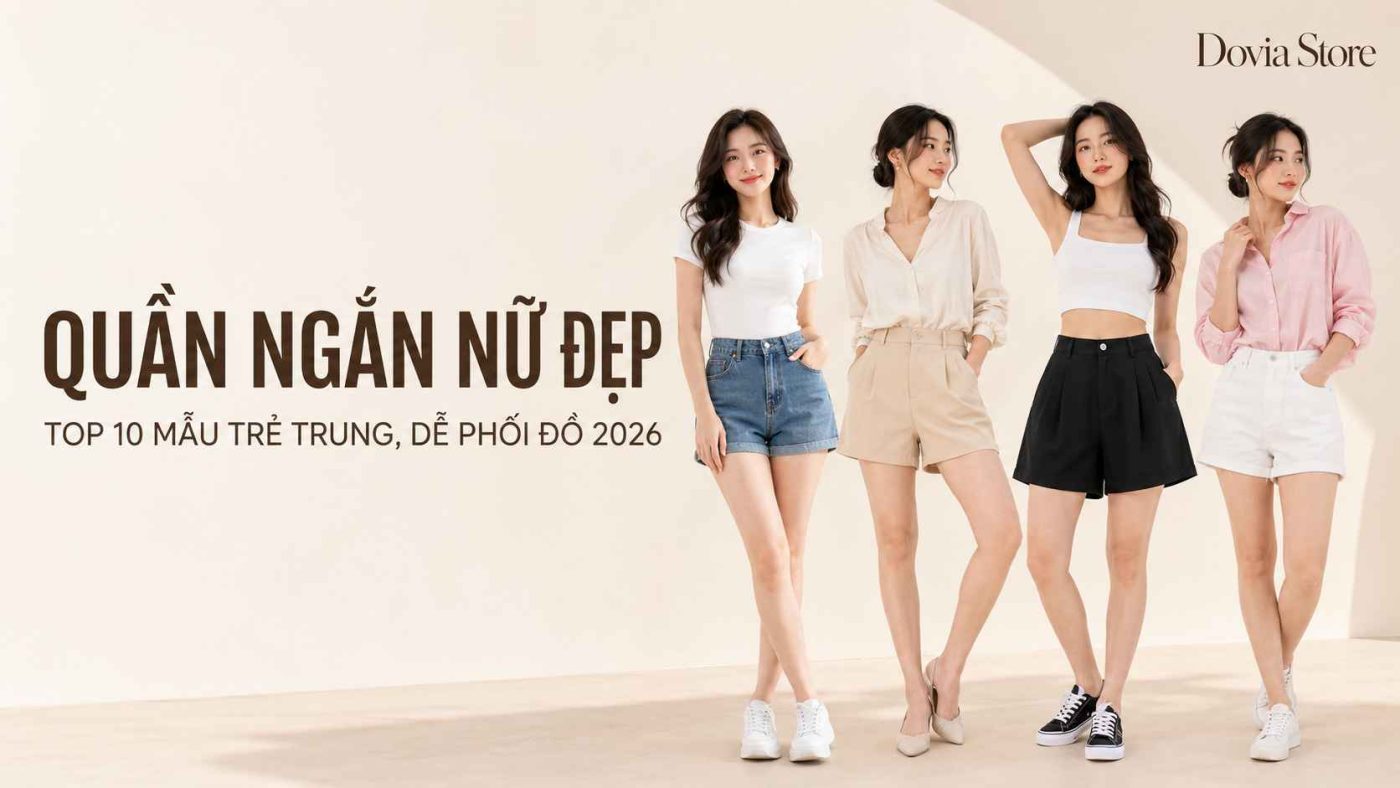QUẦN NGẮN NỮ ĐẸP